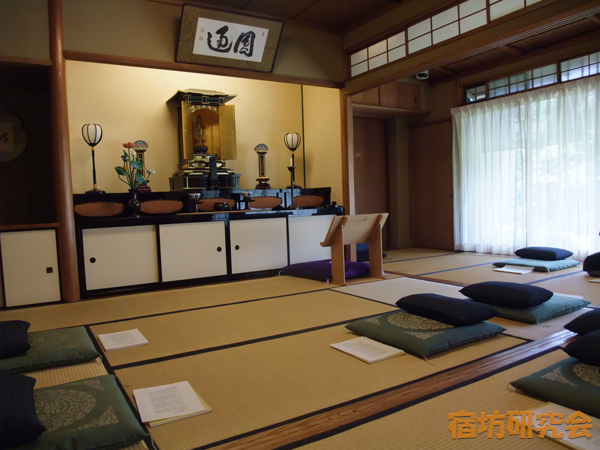 相国寺別院の座禅会