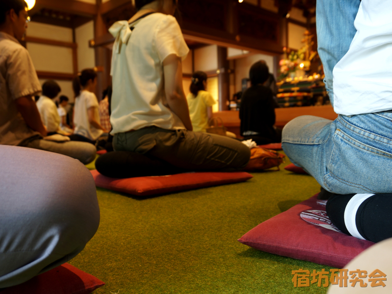 円融寺の坐禅