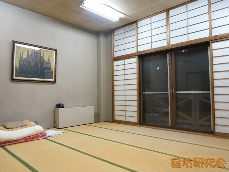 青少年文化研修道場の客室（和室）