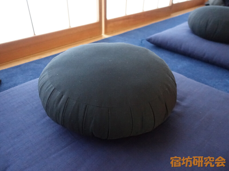 普門庵の坐蒲