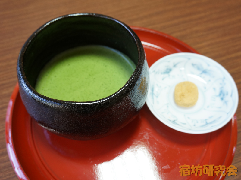 宝寿院のお抹茶とお菓子