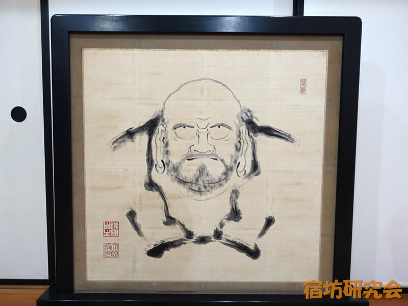 龍谷寺の達磨図