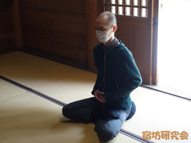 安来清水寺の坐禅