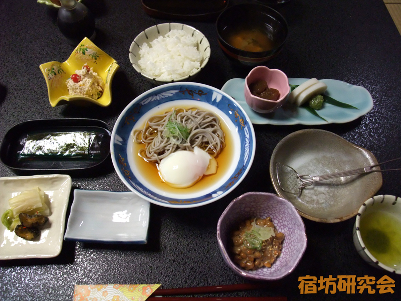 宿坊かげゆの朝食