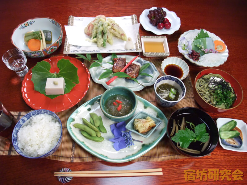 清水大師寺の精進料理