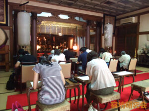 品川寺の写経会