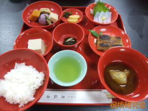 方広寺の精進料理