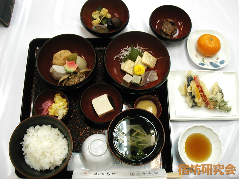 比叡山延暦寺会館の精進料理