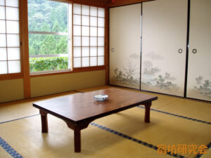 焼山寺の客室