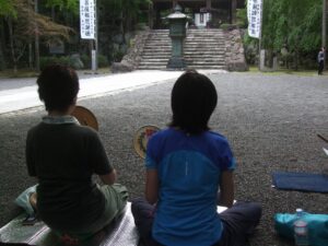久遠道場の寺修行体験