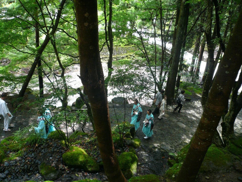 身延山御廟所へのお参り