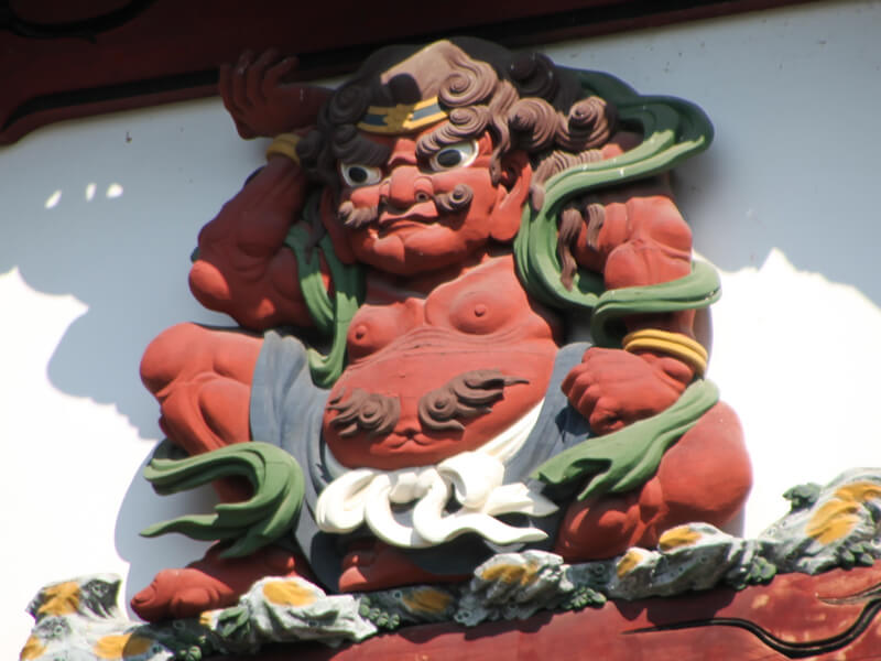 祖師堂の力神