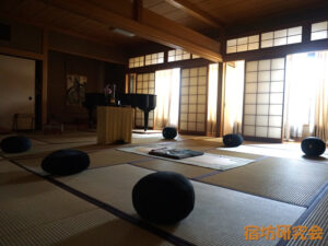 白泉寺の坐蒲