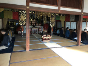安用寺の坐禅会