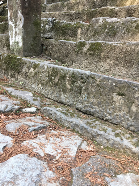 菩提梯の最初の一段