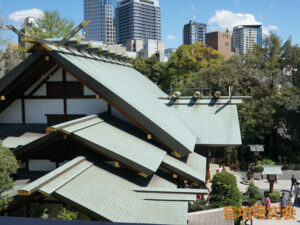 東京大神宮の境内
