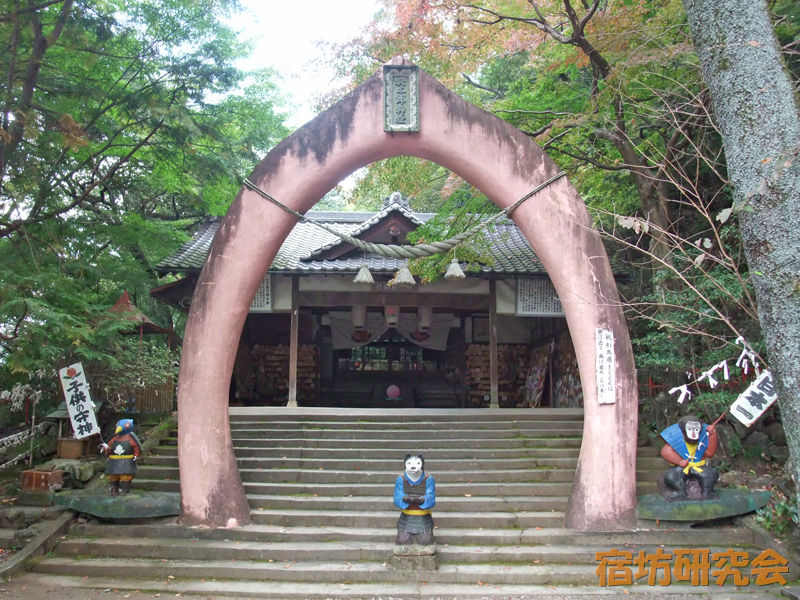 桃太郎神社の鳥居