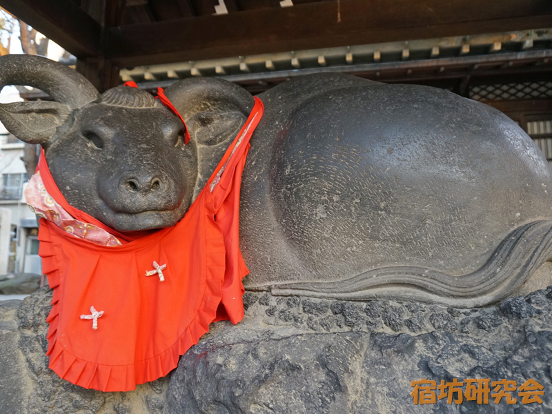 牛島神社の撫牛