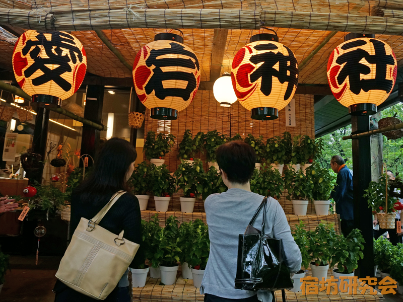 愛宕神社のほおずき市