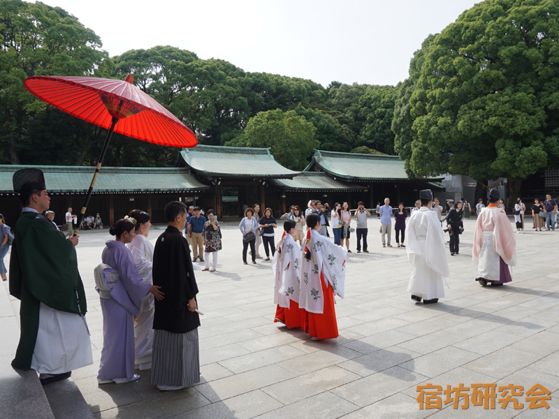 明治神宮の神前結婚式
