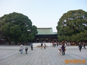 明治神宮の境内
