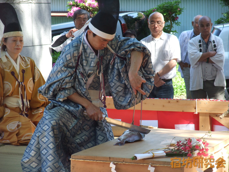 走水神社の庖丁供養祭