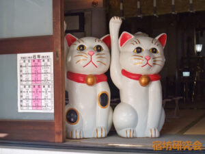 今戸神社の招き猫