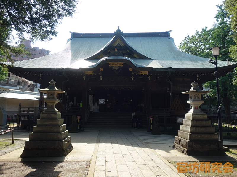 雑司ヶ谷鬼子母神の鬼子母神堂