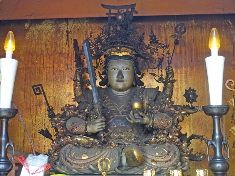 東京・大安楽寺の弁財天