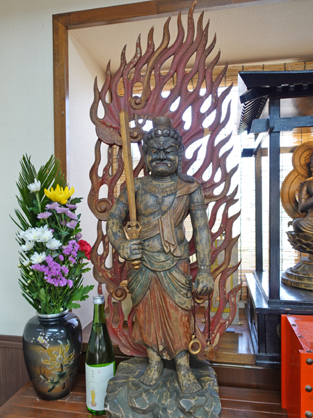 千葉・圓福寺の不動明王