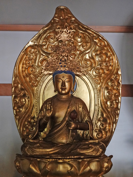 埼玉・東泉寺の勢至菩薩