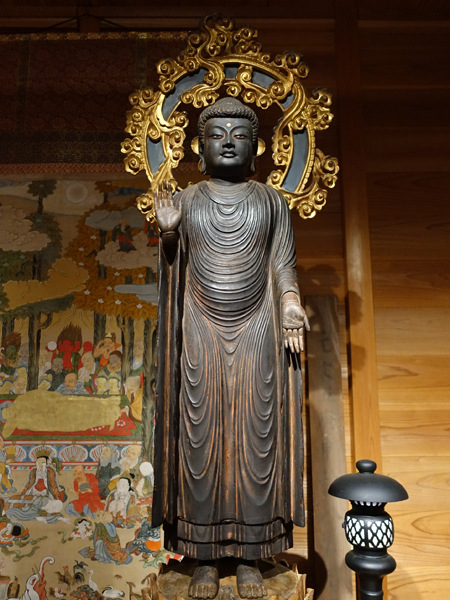 山口・二尊院の釈迦如来