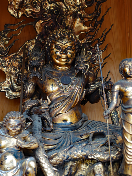 千葉・秀覚寺の不動明王