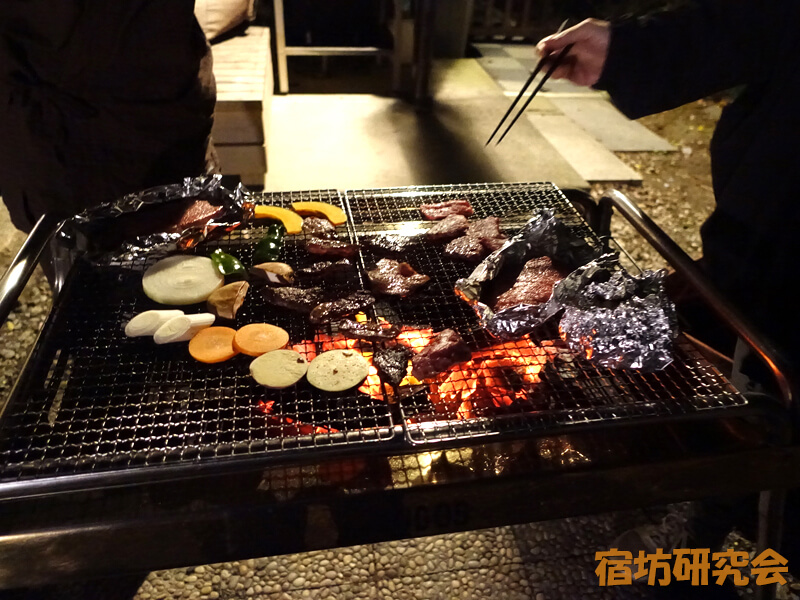 宝林寺のバーベキュー
