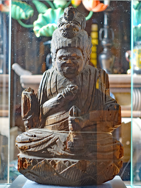 埼玉・専稱寺の愛染明王（円空仏）