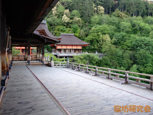 清水寺の舞台（朝）